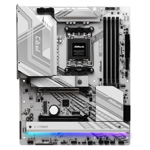 Asrock X870 PRO RS, AMD X870, AM5, ATX, 4 DDR5, HDMI, 2 USB4, 2.5G LAN, RGB, 3x M.2 Asrock X870 PRO RS, AMD X870, AM5, ATX, 4 DDR5, HDMI, 2 USB4, 2.5G LAN, RGB, 3x M.2